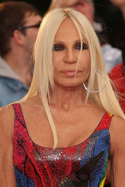 fotos donatella versace|donatella versace current picture.